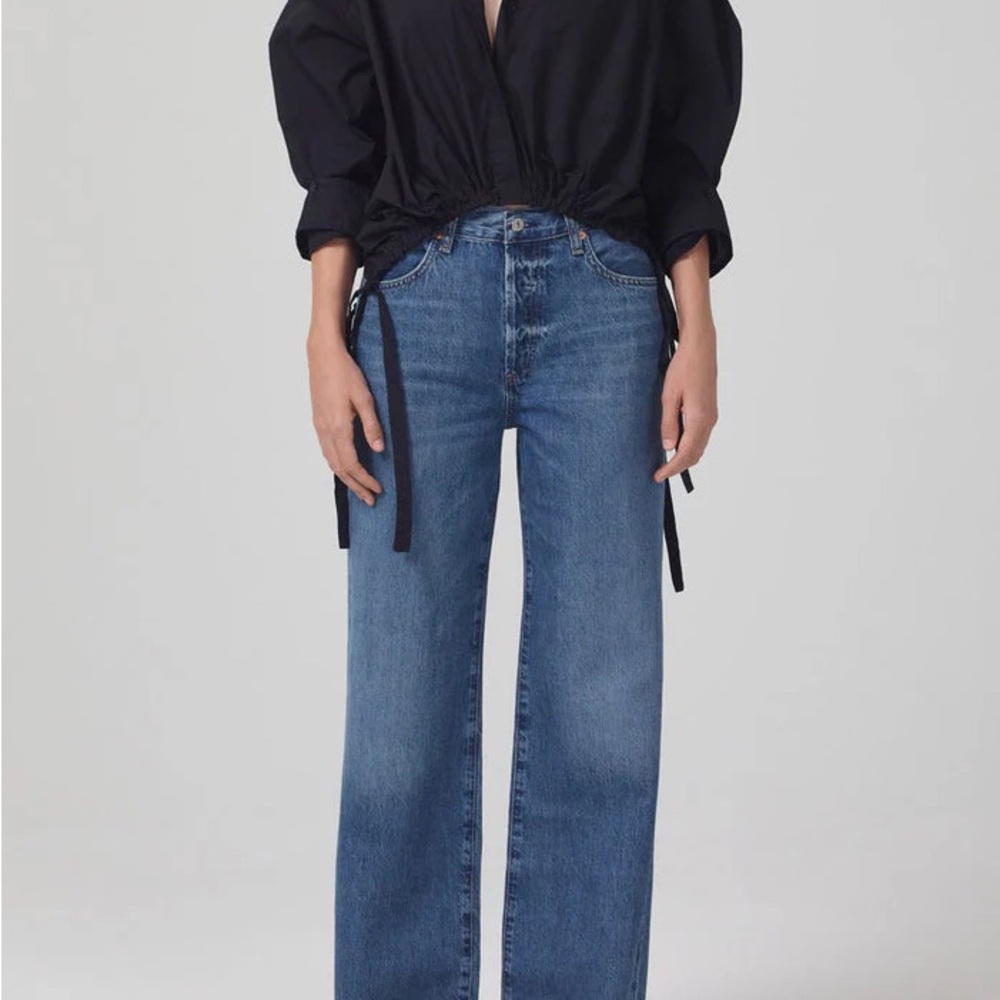 Citizens Of Humanity High Rise Blue Jeans